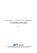 Pusselbitar, muminmammor och motstånd