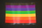 Klistermärke Regnbågsflagga - bild 1